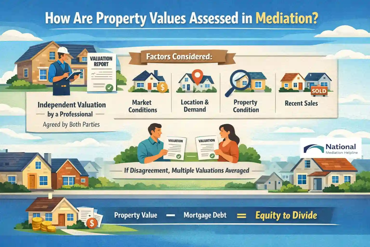How Are Property Values Assessed in Mediation St Austell?